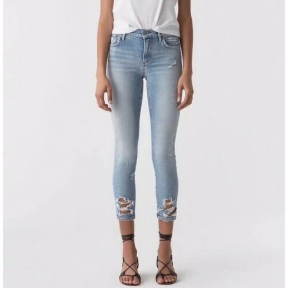 Agolde skinny jeans, mid to low-rise, Size 24